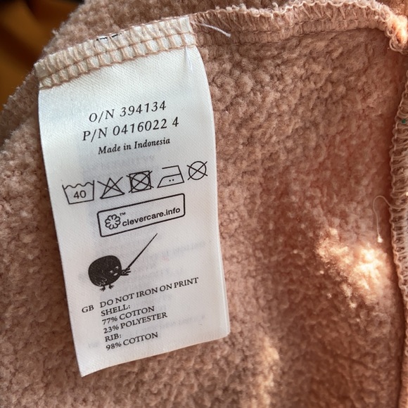 Monki Salmon Pink Graphic Slogan Crewneck Sweater - Picture 15 of 16